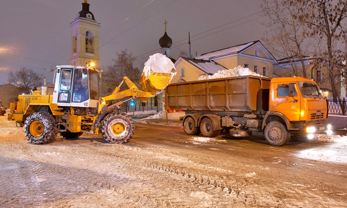 Уборка снега